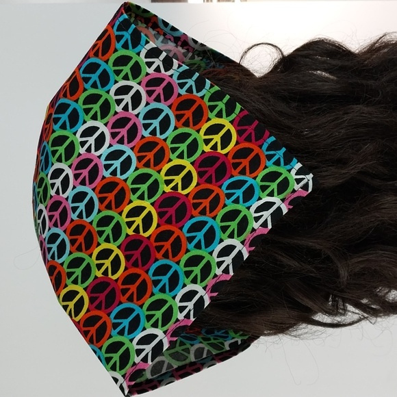 Triangle bandana head scarf - Picture 2 of 3
